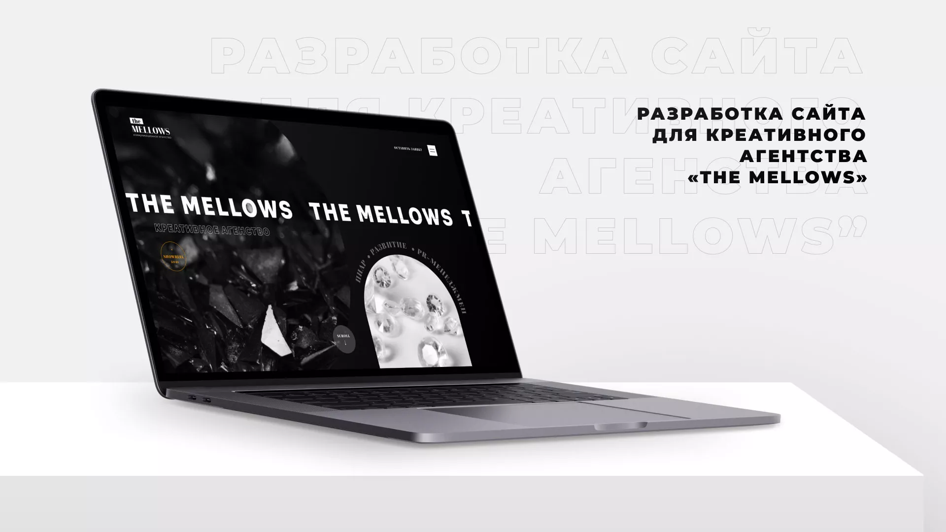 Разработка сайта креативного агентства «The Mellows» в Невельске