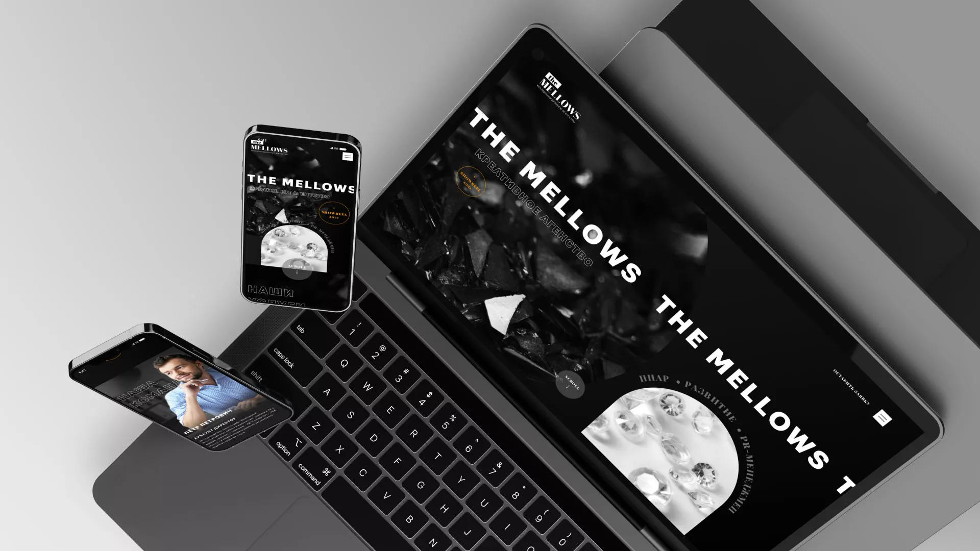 Разработка сайта креативного агентства «The Mellows» в Невельске