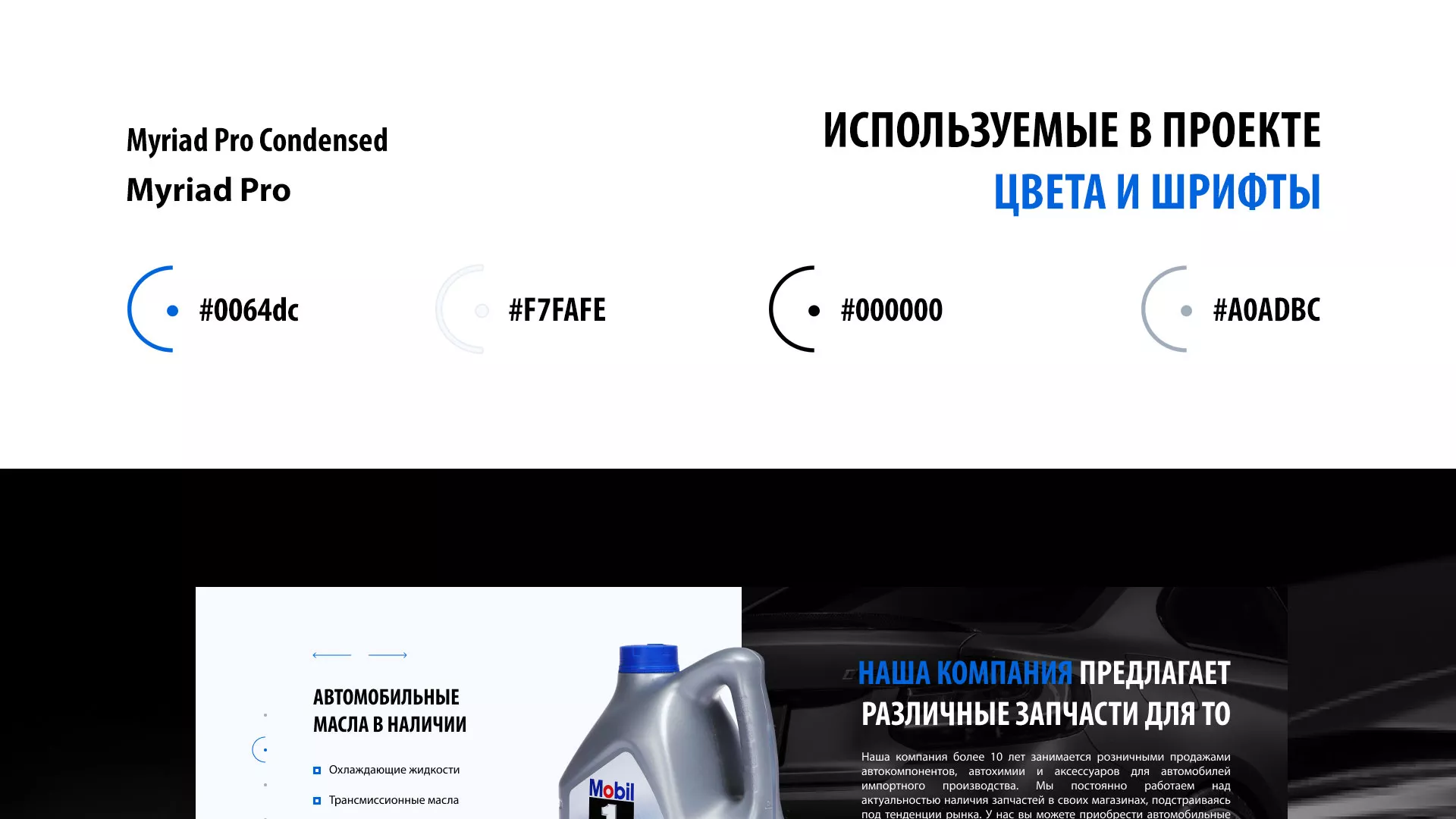 Разработка сайта магазина автозапчастей «М7» в Невельске